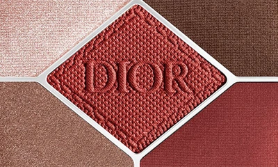 Shop Dior 'show 5 Couleurs Eyeshadow Palette In 673 Red Tartan