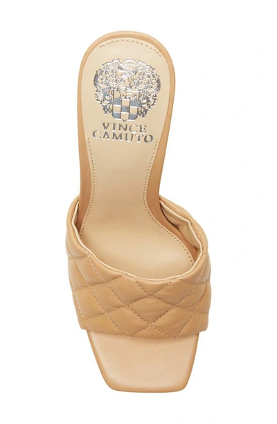 Shop Vince Camuto Reselm Slide Sandal In Dulce De Leche