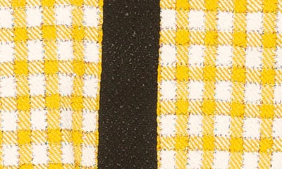 Shop Alexia Admor Tweed Flared Miniskirt In Yellow Multi