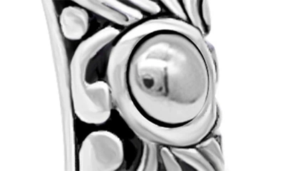 Shop Devata Sterling Silver Bali Filigree Hoop Earrings