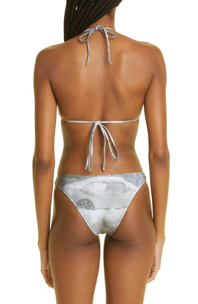 Shop Paloma Wool Tiffany Bikini Bottoms In Light Grey