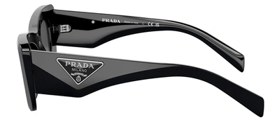 Shop Prada Pr 13zs 1ab5s0 50mm Womens Cat-eye Sunglasses In Black