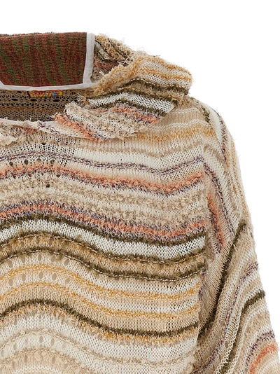 Shop Vitelli Peacock Monster Sweater, Cardigans Multicolor