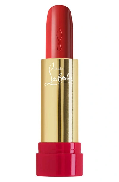 Shop Christian Louboutin Rouge Louboutin Soooooâ€¦glow Lipstick Refill In Mundo Red