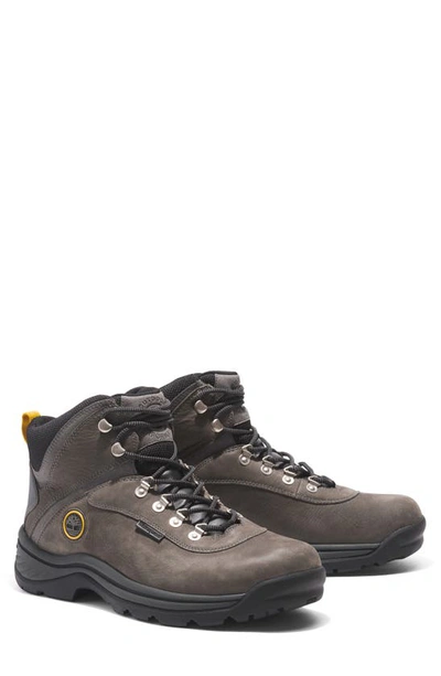 Timberland White Ledge Mid Waterproof Hiking Boot In Castlerock