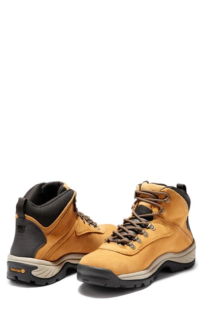 Timberland White Ledge Mid Waterproof Hiking Boot In Wheat