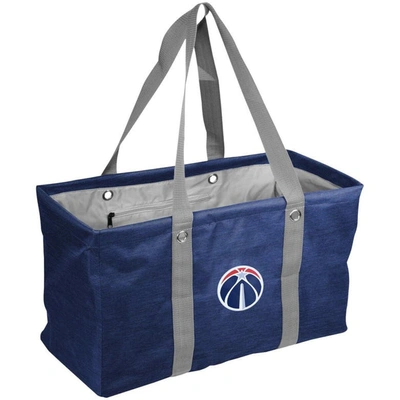 Shop Logo Brands Washington Wizards Crosshatch Picnic Caddy Tote Bag In Navy