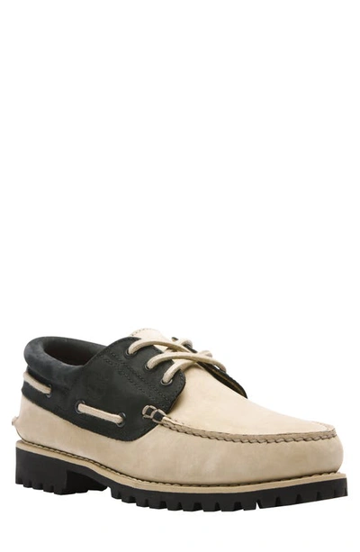 Shop Timberland Authentic Boat Shoe In Lemon Pepper