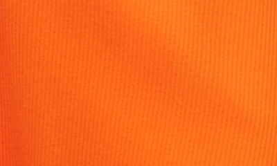 Shop Allsaints Gia Sleeveless Rib Midi Dress In Pop Orange