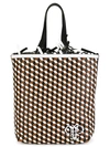 Pucci Geometric Pattern Frilled Shoulder Bag