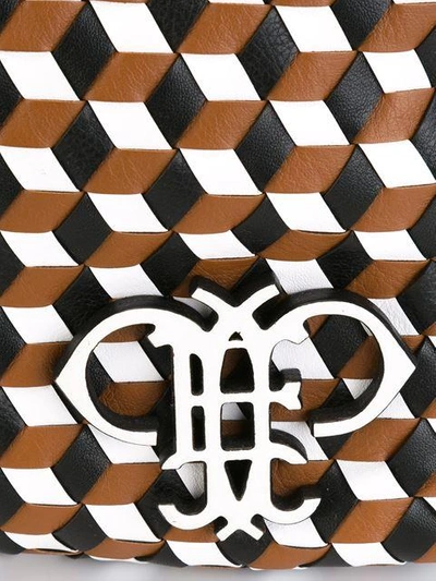 Pucci Geometric Pattern Frilled Shoulder Bag