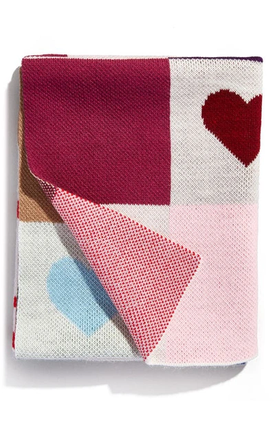 Shop Baublebar Kids' Takes A Village Letter Blanket In Multi-b