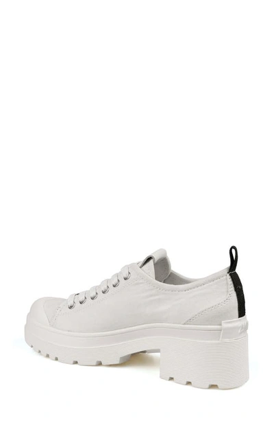 Shop Zigi Federika Platform Sneaker In Off White