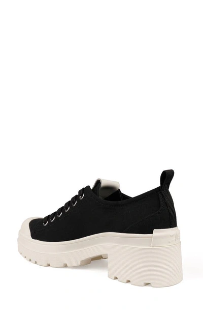 Shop Zigi Federika Platform Sneaker In Black Canvas