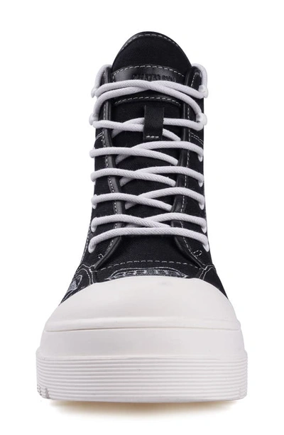 Shop Zigi Belisa Platform High Top Sneaker In Black Canvas