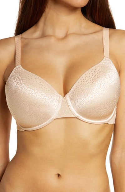 Shop Wacoal Back Appeal Underwire T-shirt Bra In Almost Apricot