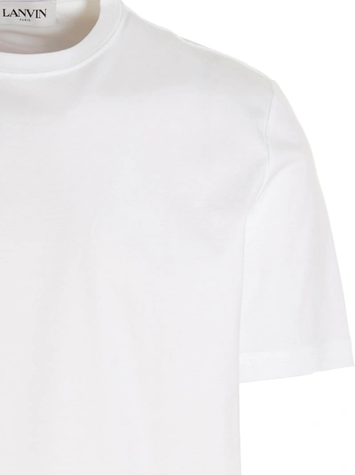 Shop Lanvin Back Print T-shirt In White