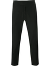 ANN DEMEULEMEESTER Cropped Trousers,16013404158098