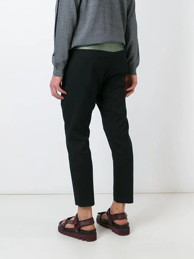 Shop Ann Demeulemeester Cropped Trousers