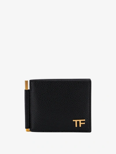 Shop Tom Ford Card Holder In Black