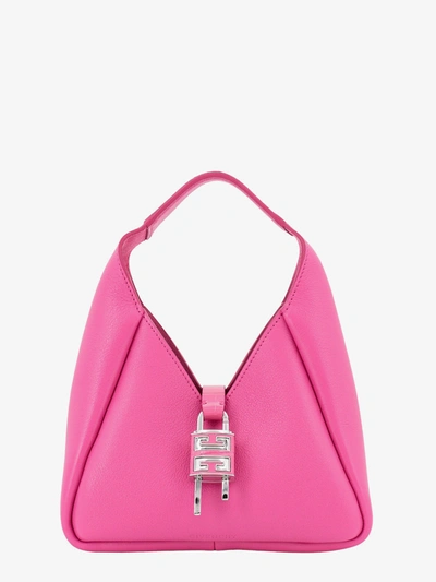 Shop Givenchy G-hobo In Pink