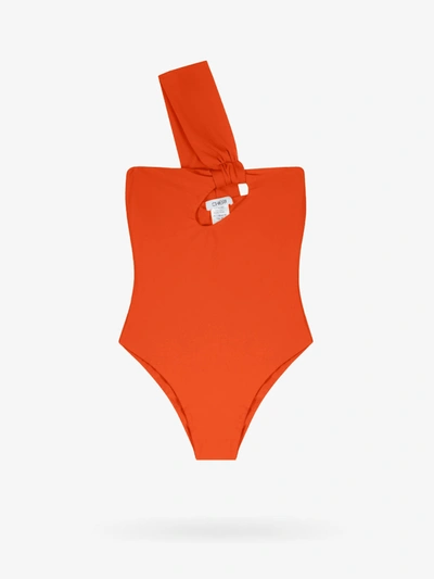Shop Cheri' Swimsuit In Orange