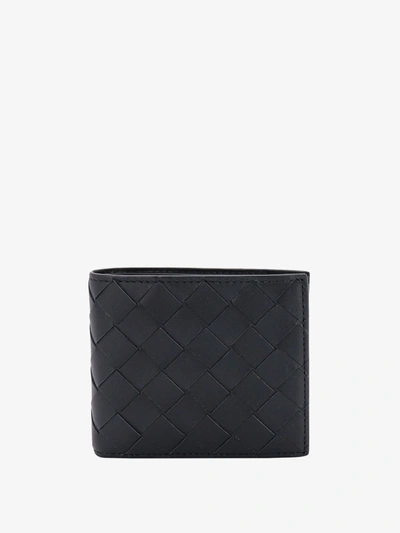 Shop Bottega Veneta Wallet In Black