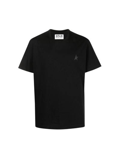 Shop Golden Goose One Star-logo Short-sleeve T-shirt In Black