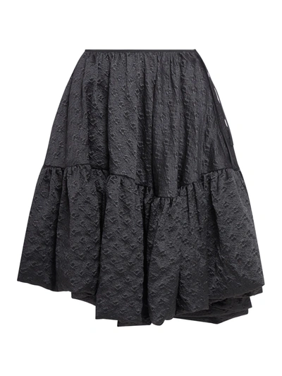 Shop Cecilie Bahnsen Sarina Skirt In Black