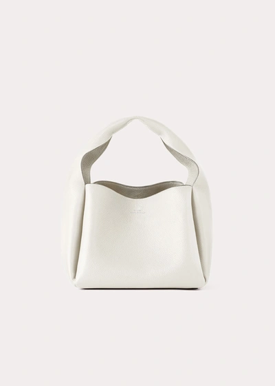 Shop Totême Bucket Bag Milk Grain