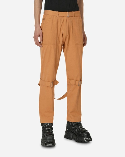 Shop Phingerin Bontage Pants In Orange