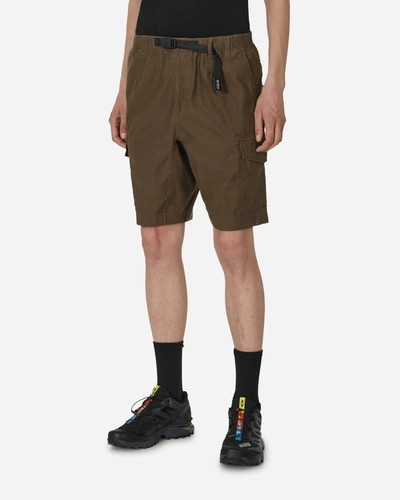 Shop Wild Things Cotton Cargo Shorts Olive In Green