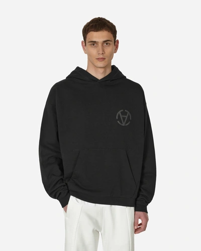 Shop Slam Jam Graphic Hooded Sweatshirt In Black