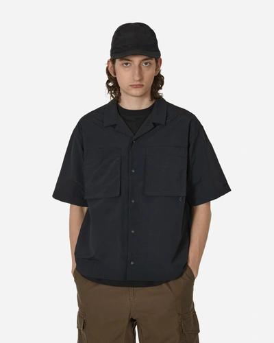 Shop Wild Things Half Sleeve Camp Shirt In Black