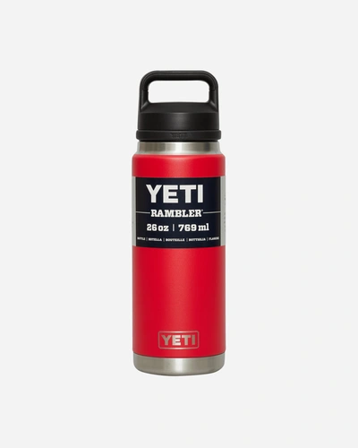 Shop Yeti Rambler Chug Cap Bottle In Red