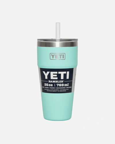 Shop Yeti Rambler Straw Cup In Green