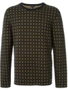 LANVIN Checked Intarsia Sweater,RMPO0029P16