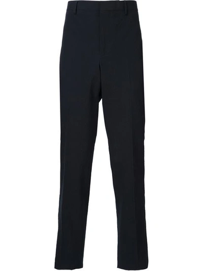 Givenchy Textured Tailored Trousers In Black
