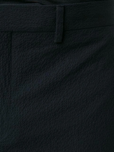 Givenchy Textured Tailored Trousers In Black