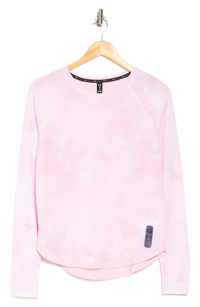 Shop Under Armour Run Anywhere Streaker Long Sleeve Top In Prime Pink