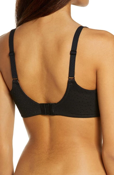 Wacoal Back Appeal Full-coverage Underwire Bra In Black