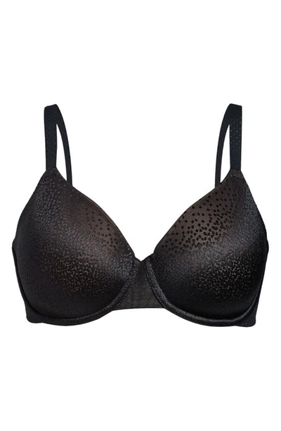 Wacoal Back Appeal Full-coverage Underwire Bra In Black