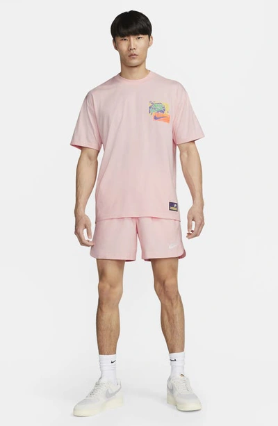 Shop Nike Max90 Festival Graphic T-shirt In Pink Bloom