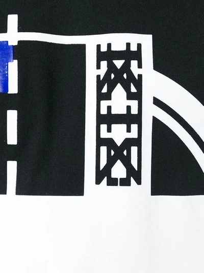 Shop Ktz Front Print T In Black