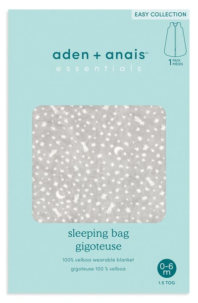 Shop Aden + Anais Minky Wearable Blanket In Winter Sky Grey