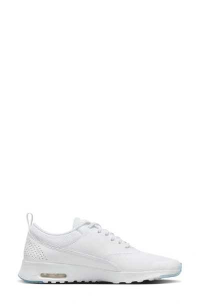Shop Nike Air Max Thea Sneaker In White/ White-blue Tint