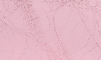Shop Versace La Medusa Metallic Leather Card Case In Baby Pink New/ Palladium