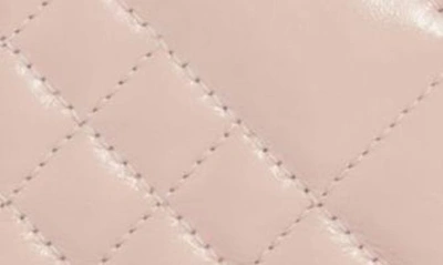 Versace Greca Goddess Mini Quilted Crossbody Bag In Powder Blush/  Gold