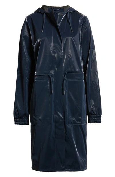 Rains String Waterproof Jacket In Ink