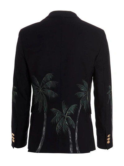 Shop Palm Angels 'palm' Blazer Jacket
